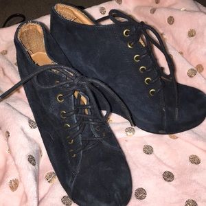 Jeffrey Campbell black wedges